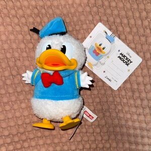 Disney Donald Duck Plush Toy Keychain labubu - Blue, White, and Yellow ***NO BOX